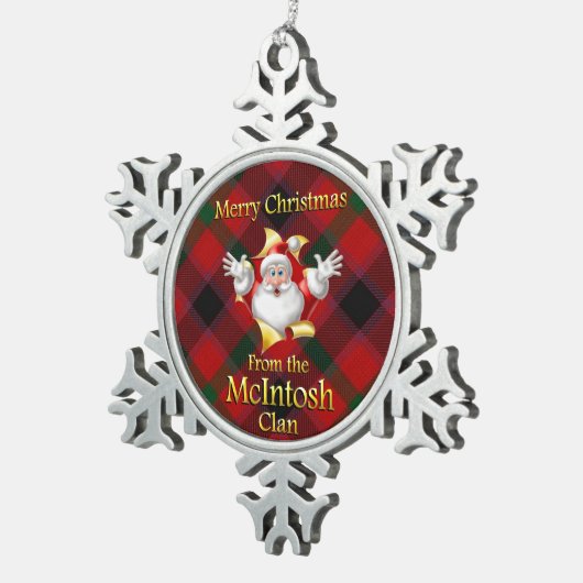 Scottish Clan McIntosh Christmas Ornament (Rechts)