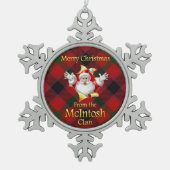 Scottish Clan McIntosh Christmas Ornament (Vorderseite)