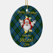 Scottish Clan McLeod Christmas Ornament (Rechts)