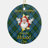 Scottish Clan McLeod Christmas Ornament (Links)