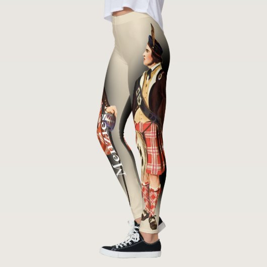 Scottish Clan Menzies by R. R. McIan Leggings (Links)
