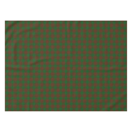Scottish Clan Menzies Tartan Tischdecke (Vorderseite (Horizontal))