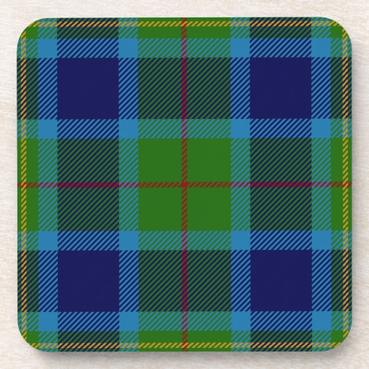 Scottish Clan Miller Tartan Kariert Getränkeuntersetzer (Vorderseite)