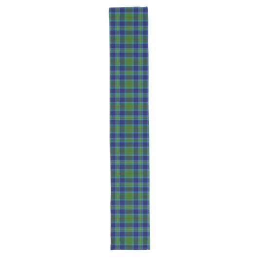 Scottish Clan Miller Tartan Kariert Großer Tischläufer (Vorderseite)
