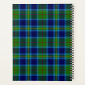 Scottish Clan Miller Tartan Kariert Planer (Rückseite)