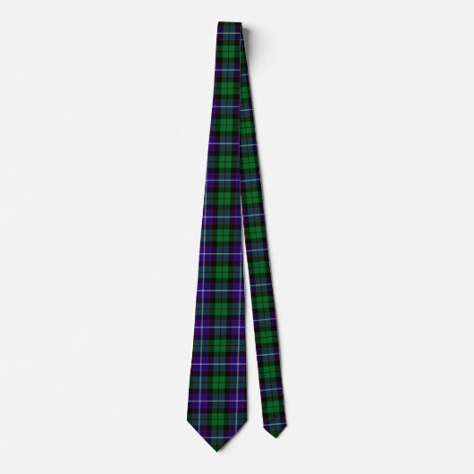 Scottish Clan Mitchell Tartan Kariert Krawatte (Vorderseite)