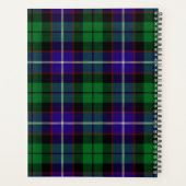 Scottish Clan Mitchell Tartan Kariert Planer (Rückseite)