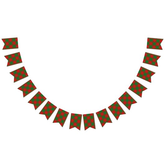 Scottish Clan Moncreiffe Tartan Wimpelkette (Alle)