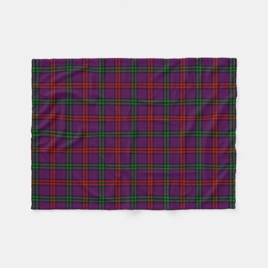 Scottish Clan Montgomery Tartan Kariert Fleecedecke (Vorderseite (Horizontal))