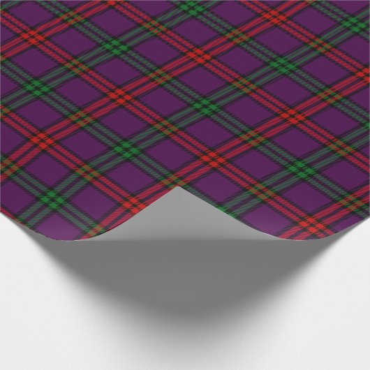 Scottish Clan Montgomery Tartan Kariert Geschenkpapier (Ecke)