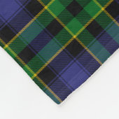 Scottish Clan Mowat Tartan Kariert Fleecedecke (Ecke)