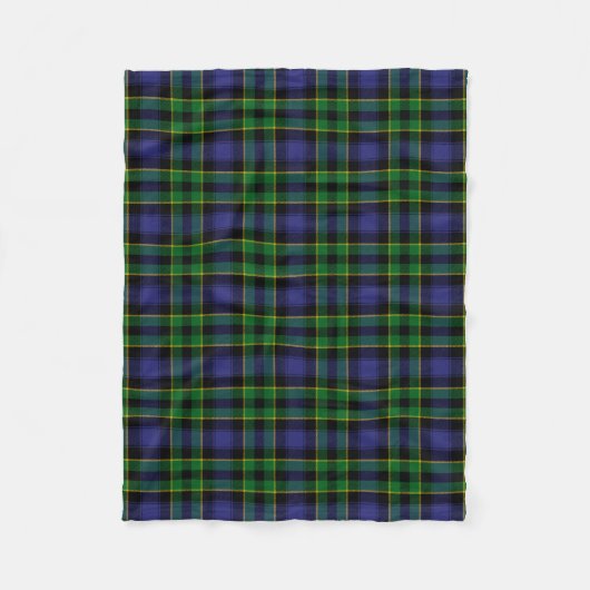 Scottish Clan Mowat Tartan Kariert Fleecedecke (Vorderseite)