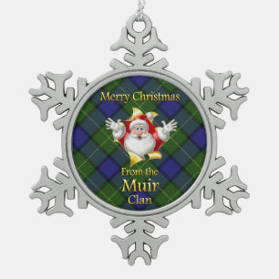 Scottish Clan Muir Christmas Ornament
