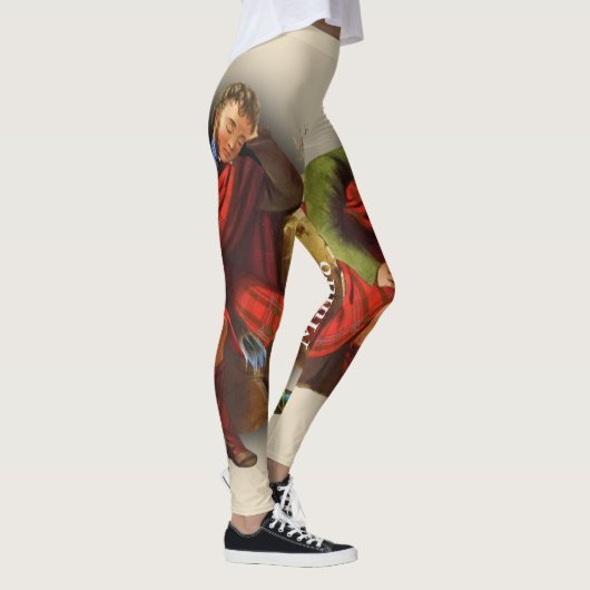 Scottish Clan Munro by R. R. McIan Leggings (Rechts)