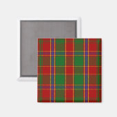 Scottish Clan Munro Tartan Kariert Magnet (Vorderseite/Rückseite)