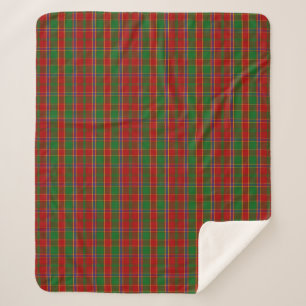 Scottish Clan Munro Tartan Kariert Sherpadecke