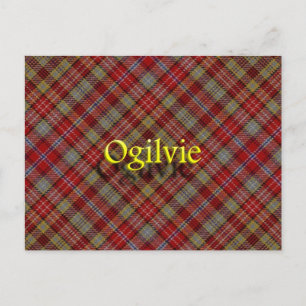 Scottish Clan Ogilvie Postkarte