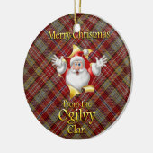 Scottish Clan Ogilvy Christmas Ornament (Links)