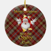 Scottish Clan Ogilvy Christmas Ornament (Hinten)