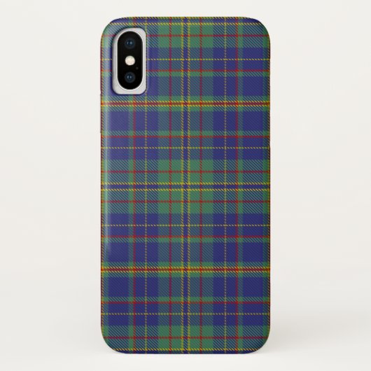 Scottish Clan Platt Tartan Kariert Case-Mate iPhone Hülle (Rückseite)