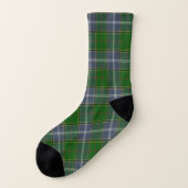 Scottish Clan Pringle Tartan Socken (Links - Außen)