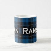 Scottish Clan Ramsay Blue Hunting Tartan Kaffeetasse (Mittel)