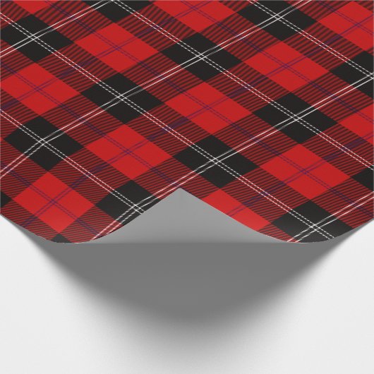 Scottish Clan Ramsay Tartan Kariert Geschenkpapier (Ecke)