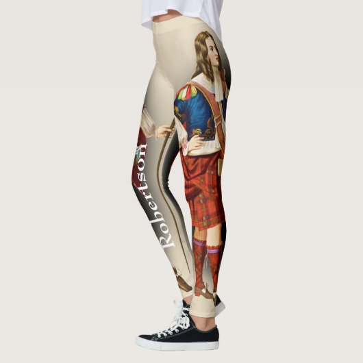 Scottish Clan Robertson by R. R. McIan Leggings (Links)
