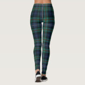 Scottish Clan Robertson Tartan Kariert Leggings (Rückseite)