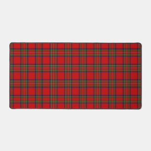 Scottish Clan Royal Stewart Tartan Kariert Schreibtischunterlage