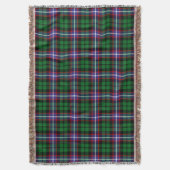 Scottish Clan Russell Tartan Kariert Decke (Vorderseite Vertikal)