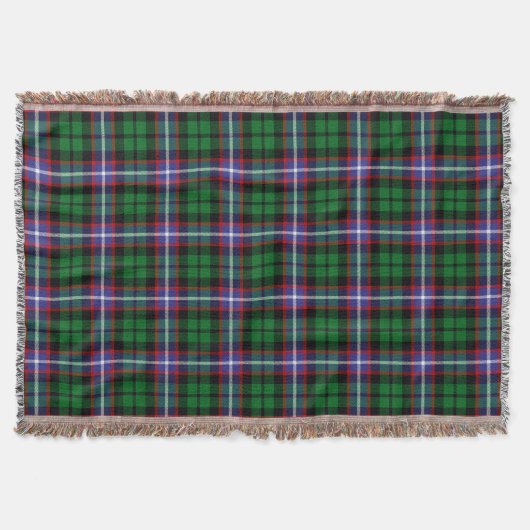 Scottish Clan Russell Tartan Kariert Decke (Vorderseite)