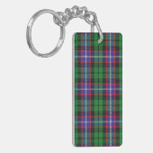 Scottish Clan Russell Tartan Schlüsselanhänger (Vorderseite links)