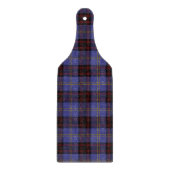 Scottish Clan Rutherford Tartan Schneidebrett (Vorderseite)