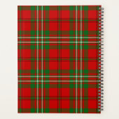 Scottish Clan Scott Tartan Kariert Planer (Rückseite)