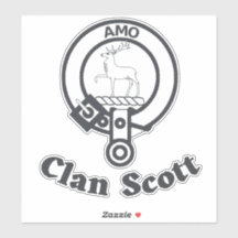 Scottish Clan Scott Wappen Abzeichen XL
