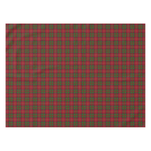 Scottish Clan Shaw Red Green Tartan Tischdecke (Vorderseite (Horizontal))