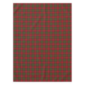Scottish Clan Shaw Red Green Tartan Tischdecke (Vorderseite)