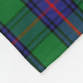 Scottish Clan Shaw Tartan Kariert Fleecedecke (Ecke)