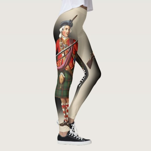 Scottish Clan Shaw von R. R. McIan Leggings (Rechts)