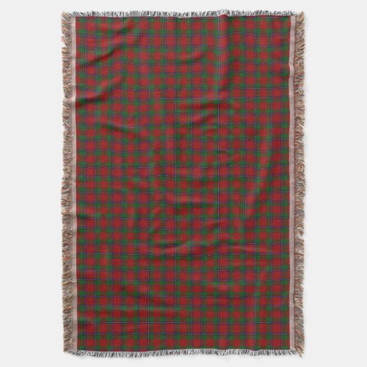 Scottish Clan Sinclair Tartan Decke (Vorderseite Vertikal)