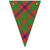 Scottish Clan Skene Tartan Wimpelkette (Erste Fahne)