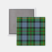 Scottish Clan Smith Tartan Kariert Magnet (Vorderseite/Rückseite)