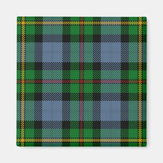Scottish Clan Smith Tartan Kariert Magnet (Vorne)