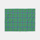 Scottish Clan Snodgrass Tartan Kariert Fleecedecke (Vorderseite (Horizontal))