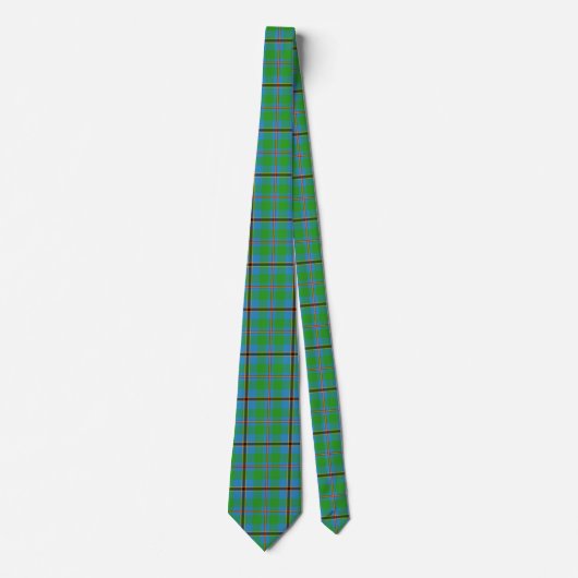 Scottish Clan Snodgrass Tartan Kariert Krawatte (Vorderseite)