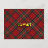 Scottish Clan Stewart Postkarte (Vorderseite)