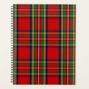Scottish Clan Stewart Tartan Kariert Planer