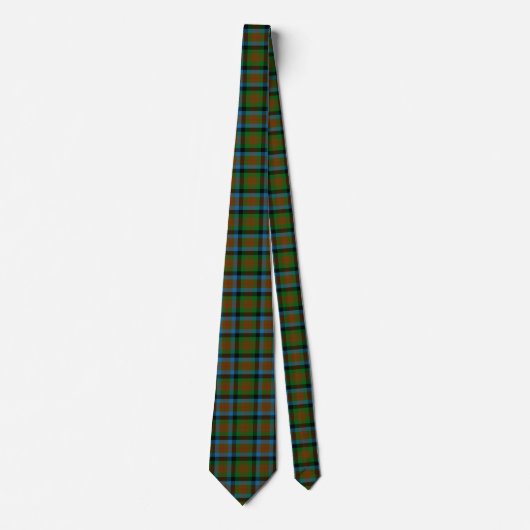 Scottish Clan Tennant Tartan Kariert Krawatte (Vorderseite)