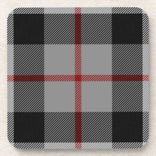 Scottish Clan Thompson Tartan Kariert Getränkeuntersetzer